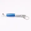 Colorful Metal Pipe Keychain Torpedo Shape High Quality Mini Smoking Tube Portable Unique Design Easy Carry Clean DHL Free