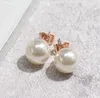 2015 new Mini pearl pendant necklace and earrring for women 18k Gold Plated chains necklaces and earring fashion jewelry 9033267