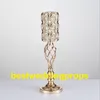 Nieuwe stijl Goud of Sliver Crystal Table Centerpiece Bloemstand Bruiloft Centerpieces BEST0123