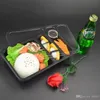 Disposable Packing Box Separat Plastic PP Lunch Boxes With Transparent Lid Heat Resistant Lunchbox For Outdoor Take Out Picnic 2zq ff