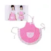 Cute Kids Children Kitchen Baking Painting Apron Baby Art Cooking Craft Bib