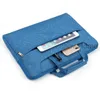 Bolsa de ombro para laptop, pasta de ombro para dell hp lenovo macbook ausu 13 15 espaços com zíper de proteção com alça3250167