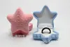 Fatpig Pink Color Starfish Velvet Flock Case Jewelry Ring Bracelet Earring Necklace Box Storage Gift GA42