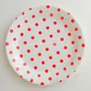 dots paper plates