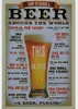 пиво гараж предупреждение мотор старинные ремесло олова знак ретро металлическая живопись плакат бар паб стены искусства стикер J9