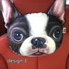 Coussin de soutien pour appui-tête de siège de voiture, coussin de soutien universel pour SUV, berlines, siège avant/arrière, pièces automobiles, dessin animé, design animal en carbone