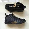 Penny Hardaway Sneaker Posite One Black Metallic Gold Mens Sports Shoes One Training Men Men Size 8-13252W