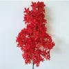 100p Künstliche Kirschbaum Stiele Gefälschte Kreuz Kirschblüte Zweige Sakura Kirschbaum Zweig mehr als 150 Blütenköpfe