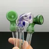 Love dolphin love new glass concave pipe Glass Bbong Wwater Pipe Titanium nail grinder, Glass Bubblers For Smoking Pipe Mix Colors