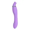 Sex Krachtige Wand Vibrators Sucker Voor Vrouwen Likken Tong Zuigen Clitoris Vibrator Massager Vrouwelijke Stimulator Volwassen Seksspeeltjes Y18102605