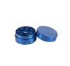 Mini Portable Metal Smoke Grinder 2 Layer 30mm Zinc Eloy Cigarette Filling Cigarett Tändare