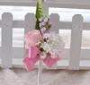 Decorações de casamento anjo eterno, broches, flores de pulso, artigos de casamento