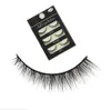 3 Pares / set Natural Cílios Postiços Grosso Cruz Falso Eye Lashes Maquiagem Volumosa Estilo Messy Extensão Moda Ferramentas de Maquiagem