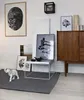 Bedside Side tables Living Room Furniture Iron art North European tea table simple creative white edge several corners