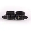 Bondage Faux Leather Hog Tie Kajdanki Odpinane Nadgarstek Cuffs Cuffs Surqual Set # R56