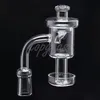 Ustaw Vacuum Vacuum Quartz Banger Cap Cap Terp Slurper Banger 10mm 14mm 18mm Domy Gwóźdź do szklanych Bongs