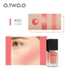 Otwoo Brand 1PCS MAVALUP LIQUID BUSHER SLEEK Blush dure à 4 couleurs Natural Cheek Face Contour Contour Make Up8928684