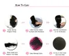 Vattenvåg Mänskliga hårbuntar med stängning Frontal 4 st / Lot Brasilianska Remy Curly Bundles Hairs Extension
