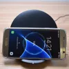 10W QI Snabb trådlös laddare för Samsung Galaxy S6 S7 Edge S8 S9 Plus Not 8 7 5 Trådlös laddningsplatta för iPhone X 8 Plus