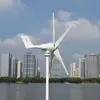 500W 12V/24V horizontal wind turbine power generator for home use with MPPT(boost) waterproof controller