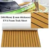 Морская лодка EVA Пеноподобное покрытие Mat Faux Teak Decking Яхта Автомобильный лист 35x 94 '' '