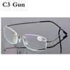 Läsa glasögon Män Kvinnor Rimless Ultra-Light Magnetic Presbyopic Glasögon för Man Kvinna + 1,0 + 1,5 + 2,0 + 2,5 + 3,0 + 3,5 + 4,0 rs079