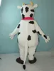 2018 Costume de mascotte de vache à lait de vente chaude costume de fourrure de vache à lait pour les adultes à wera