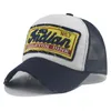 Unisex Summer Hat 3D list haftowy czapkę baseballową czapki siatkowe regulowane bawełniane kość snapback hat swobodne czapki mody cap8378317