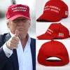 Make America Great Again Hut mit Briefaufdruck 2017 Republikaner Snapback Baseball Cap QOLO Hut für Präsident USA209E