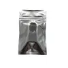 6x10cm Mała folia aluminiowa / Clear Resealable Valve Zipper Plastikowa torba Pakowanie Detalicznego Torba Pakowanie Zip Blokada Worzasta Polibag