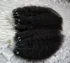 kinky Straight micro loop human hair extensions 200g Loop Micro Ring Human Hair Extensions 1g coarse yaki Micro Link Human Hair5704065