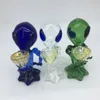 Newest Alien Pipe Green G Smoking Pipes Colorful Hookah Shisha Exquisite Color High Quality Decorate Unique Design Easy To Clean Hot Sale