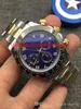 Heißer Verkauf 6 Stil Luxus Uhren 2 TON Keramik Lünette Edelstahl Armband Automatische Mode herren Uhr Armbanduhr
