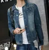 Spring Mens Jackets Brand New Slim Fit Vintage Denim Patch Designs Jeans Jacket Men Coats Plus Size Jaqueta Masculina MJK