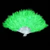 2017 Hot Sale Fluffy Feather Hand Fan Fancy Elegant Props Phantom Party Supplies Wedding Favor Party Gift
