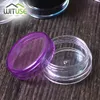 100pcs 5g 3g (5ml,3ml) Clear Diamond Empty Acrylic Container for Cosmetic Cream Jewelry Empty Jar Pot Eyeshadow