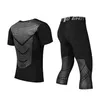 Wholesale-Men Pro Quick Dry Compression Long Johns Fitness Winter Gymming Male Spring Autumn Sporting Runs Workout Thermal Underwear Sets