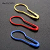 Clips de Metal de 100 Uds., marcador de punto de bloqueo de ganchillo colorido, alfileres de aleación de seguridad, accesorio de costura, Clip de aguja Hicello