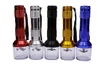 Flashlight type automatic smoke grinder aluminum alloy lapping cigarette