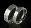 Stainless Steel Heart Band Rings For Men Women Lovers Finger Ring Couple Wedding Party Club Wear