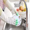 Household Cleaning Glove Anti Skid Thread Simple Practical Gloves Thickening Brush Bowl Kitchen Accessories Laundry Supplies 2 1sy dd