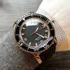 New Fifty Fathoms 50 Fathoms 5015113052 Rose Gold Black Dial Date Japan Miyota 8215 Automatic Movement Mens Watch Nylon Leather 9129673