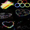 Neuheit Beleuchtung 200 mm Partystäbe Knicklichter Armband Halsketten Neon Party LED Blinklichtstäbe Zauberstab Neuheit Spielzeug LED Gesangskonzert LED Blitzstäbe