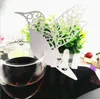 Творческий свадьба DecorationLaser вырезать бумаги вино стекло место карты свадебные украшения бесплатная доставка BP081