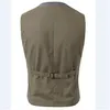 Waishidress Custom Made Zwart Grijs Mannen Casual Pak Vesten Effen Men039s Designer Bomber Jassen Bruidegom Vest1986047