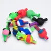 Silicone Carb Cap Dia 22mm Smoking Accessories for Quartz Banger Nails Silicon Carbcap Mixed Colors Food Grade Silicone