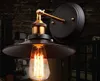Moderno vintage loft metallo doppio testa lampada da parete retrò lampada da parete in ottone stile paese E27 lampade ad edison AC 110 V / 220 V