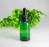 440pcs Lot E juice 30ml Amber Blue Green Clear Glass Essential Oil Bottles Wholesale Glass Eye Dropper Bottle 30 ml For Cosmetic