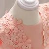 Bébé filles robes de baptême pour 1er anniversaire robes filles infantile enfants robes en dentelle blanche nouveau-né enfants robe de bal de mariage