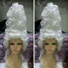 0047 MARIE ANTOINETTE Rinascimento Costume Wig Rococo Queen Versailles White3975982